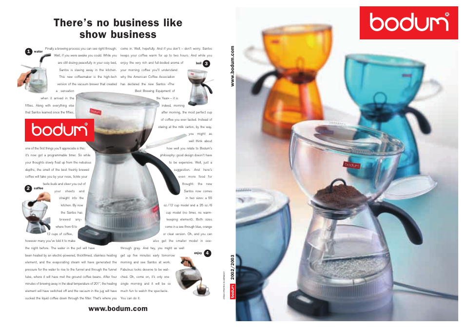 Bodum Electric Hot Pot User Manual | 123 pages