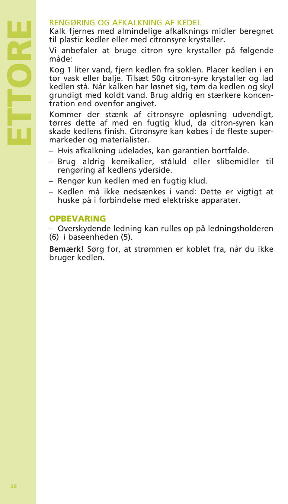 Ettore | Bodum 11175 User Manual | Page 30 / 73