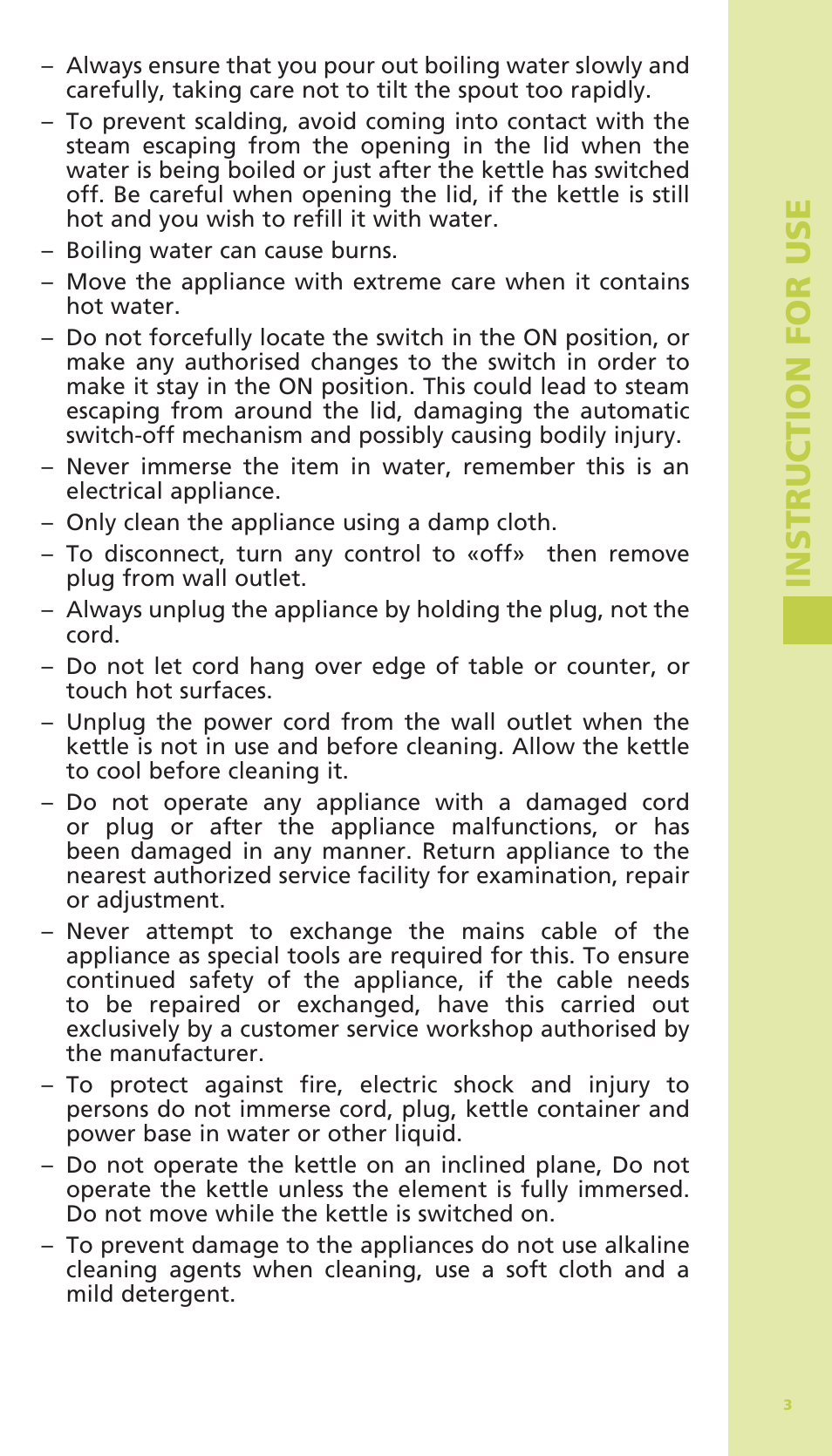Bodum 11175 User Manual | Page 5 / 73