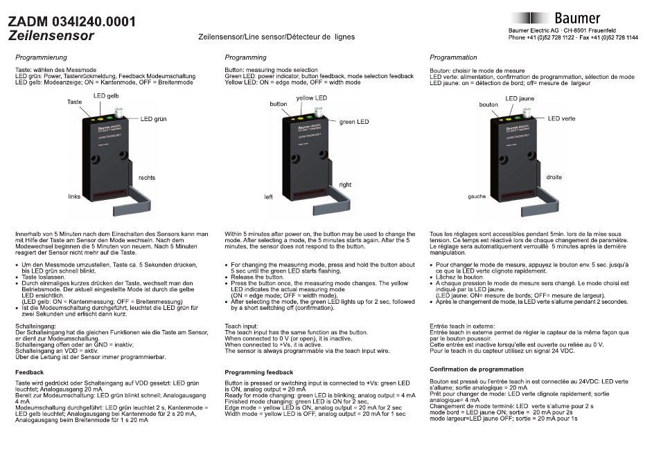 Baumer ZADM 034I240.0001 User Manual | Page 3 / 4