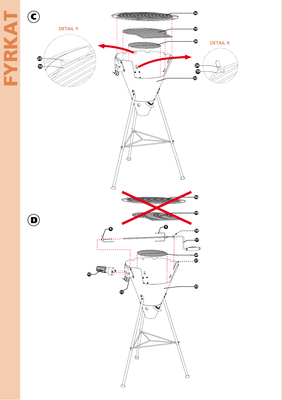 Fyrkat | Bodum FYRKAT 11344 User Manual | Page 5 / 46