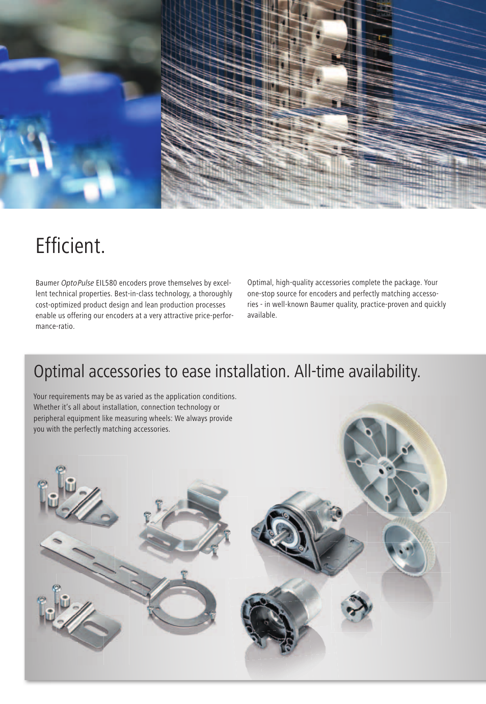 Effi cient | Baumer EIL580 User Manual | Page 7 / 8