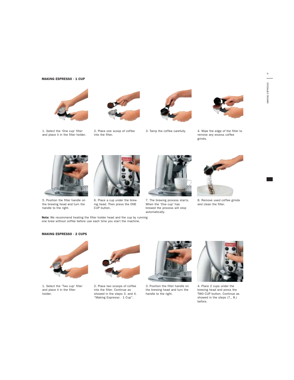 Bodum GRANOS 3020 User Manual | Page 11 / 26