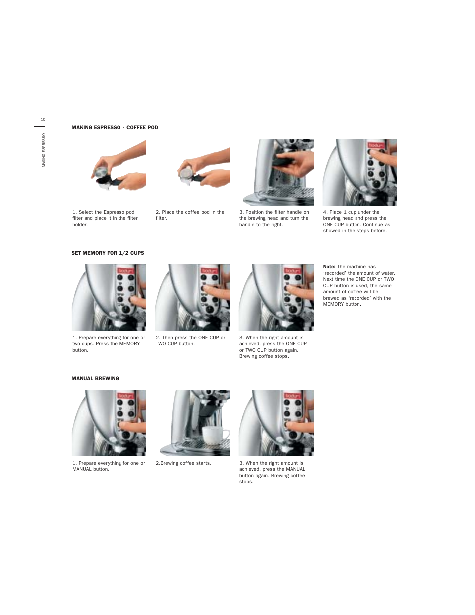 Bodum GRANOS 3020 User Manual | Page 12 / 26