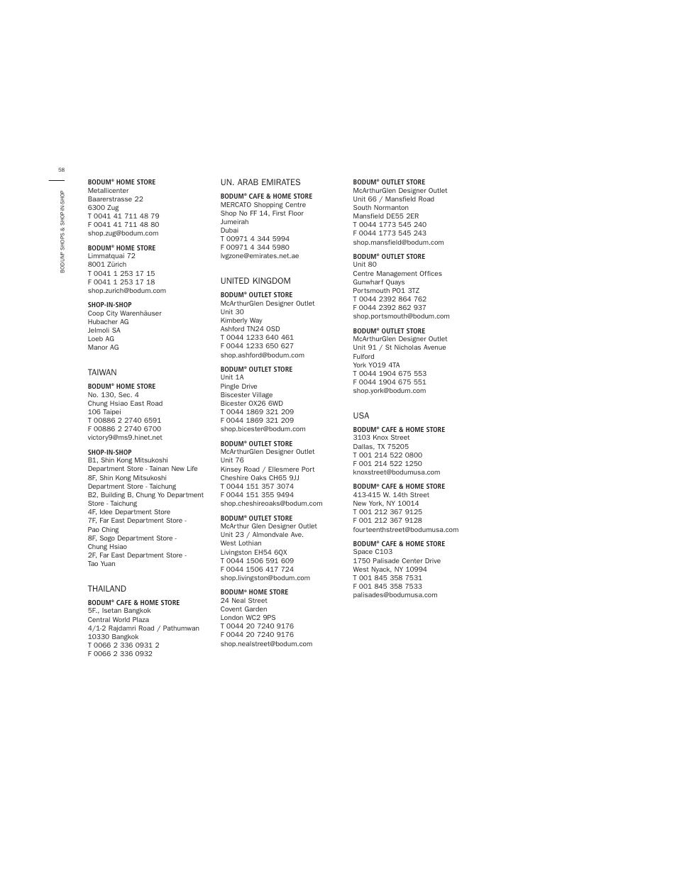 Bodum GRANOS 3020 User Manual | Page 24 / 26