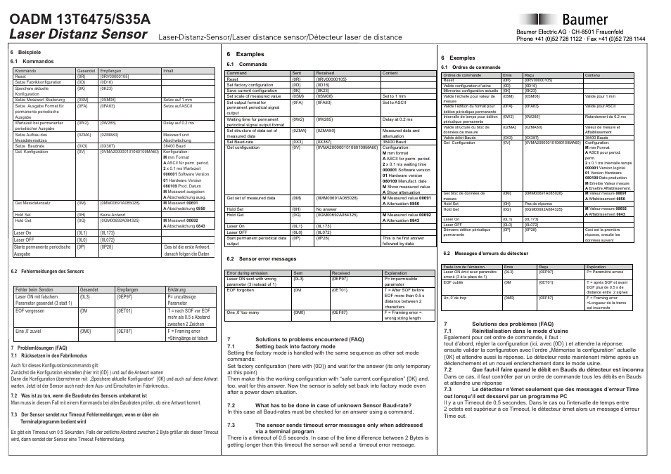 Baumer OADM 13T6475/S35A User Manual | Page 8 / 8