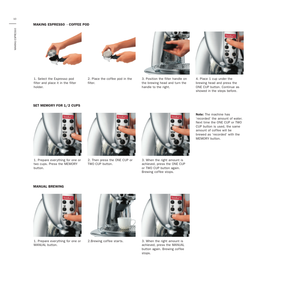 Bodum 3020 User Manual | Page 12 / 26