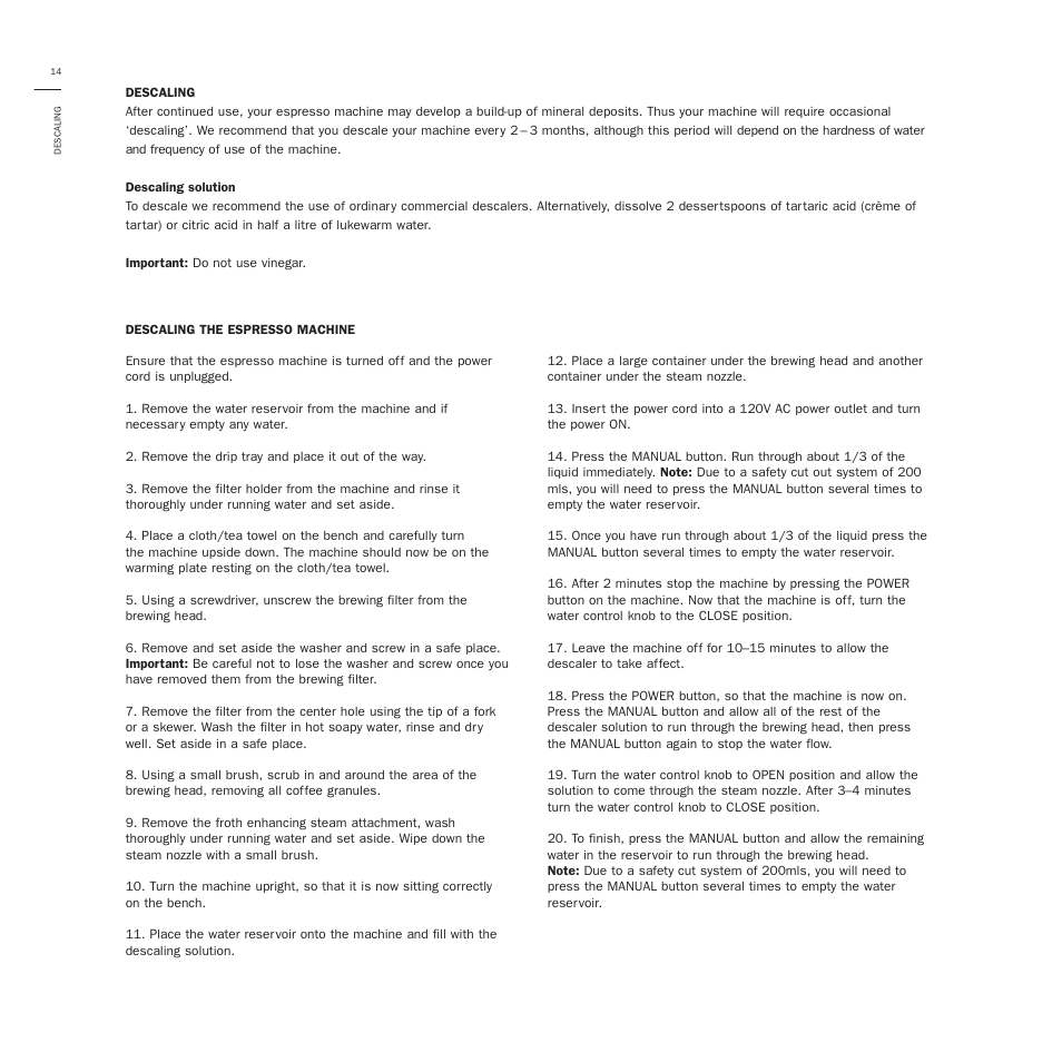 Bodum 3020 User Manual | Page 16 / 26