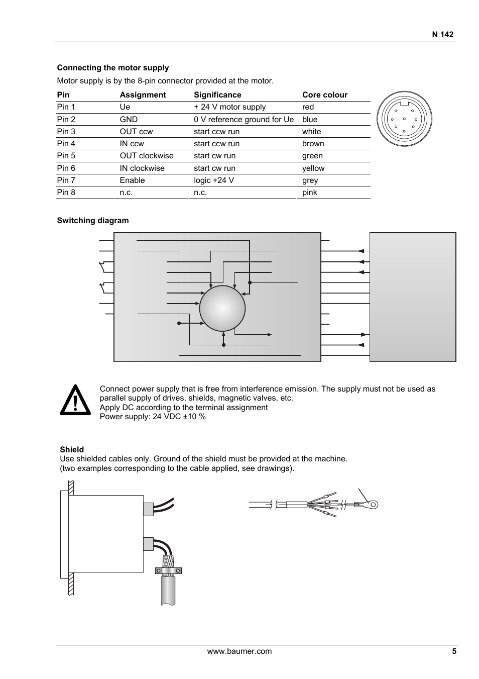 Baumer N 142 User Manual | Page 5 / 32