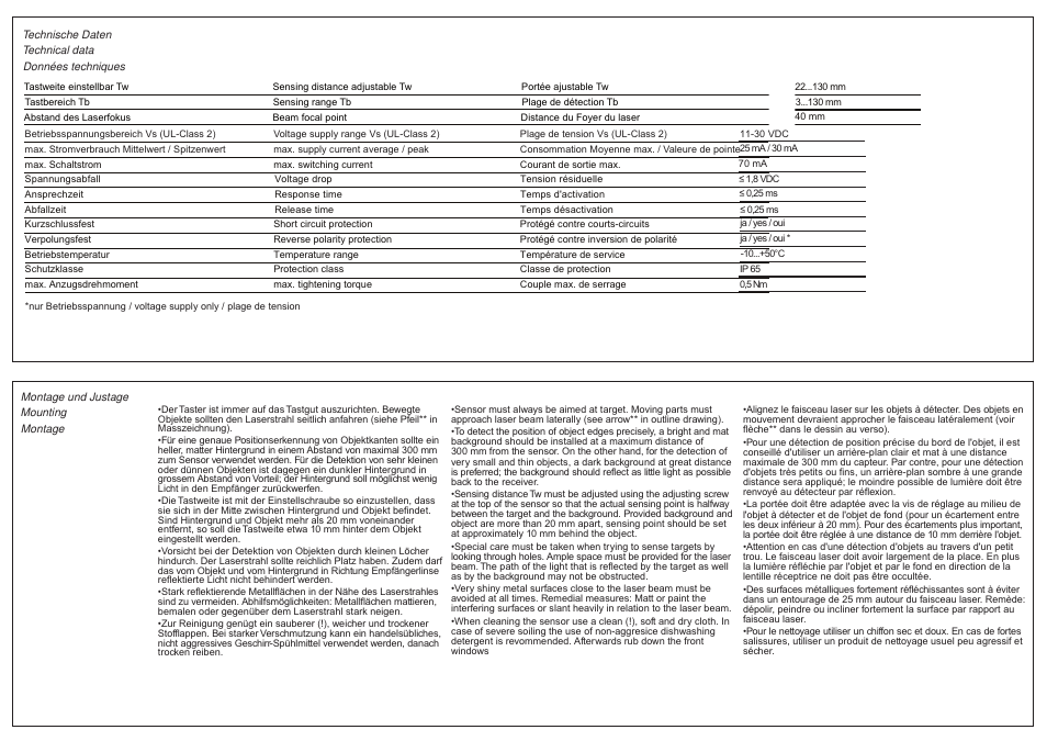 Baumer OHDK 10N5101 User Manual | Page 2 / 2