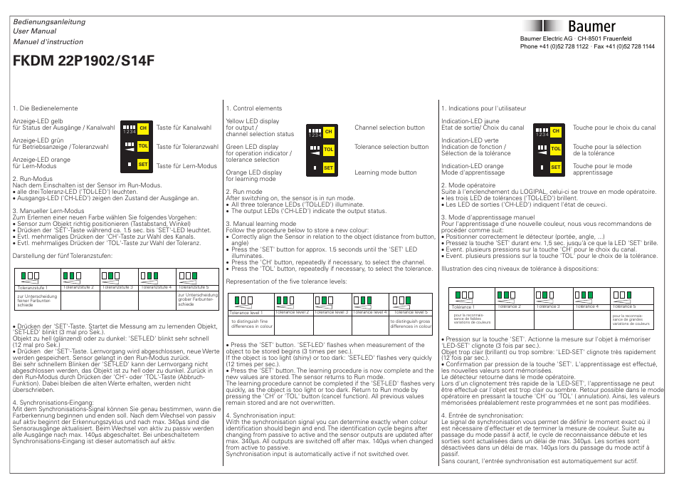 Baumer FKDM 22P1902/S14F User Manual | Page 3 / 4