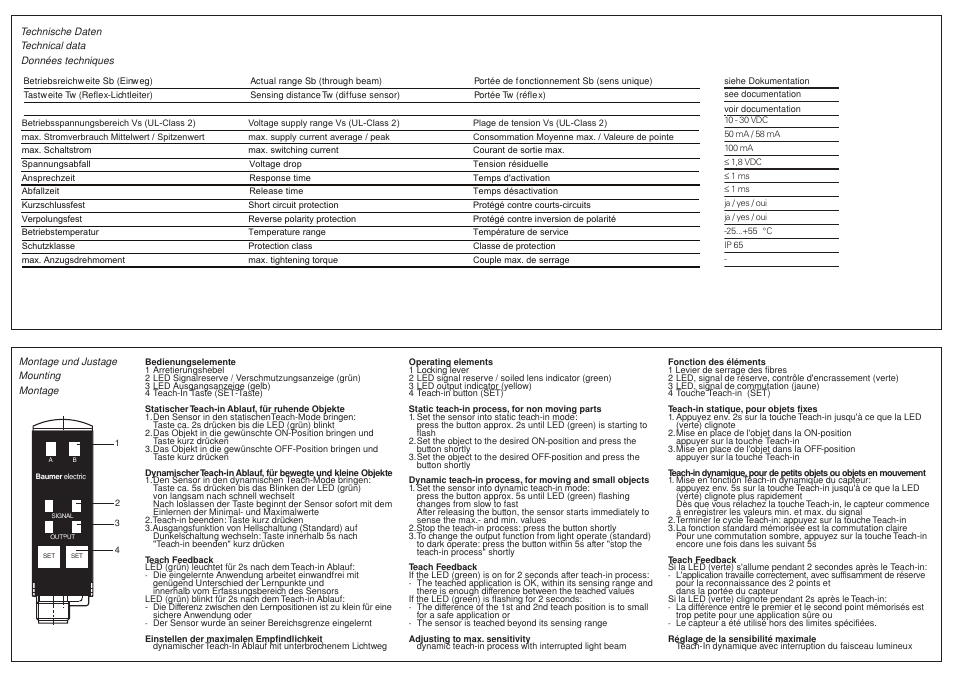 Baumer FVDK 22P6401 User Manual | Page 2 / 2