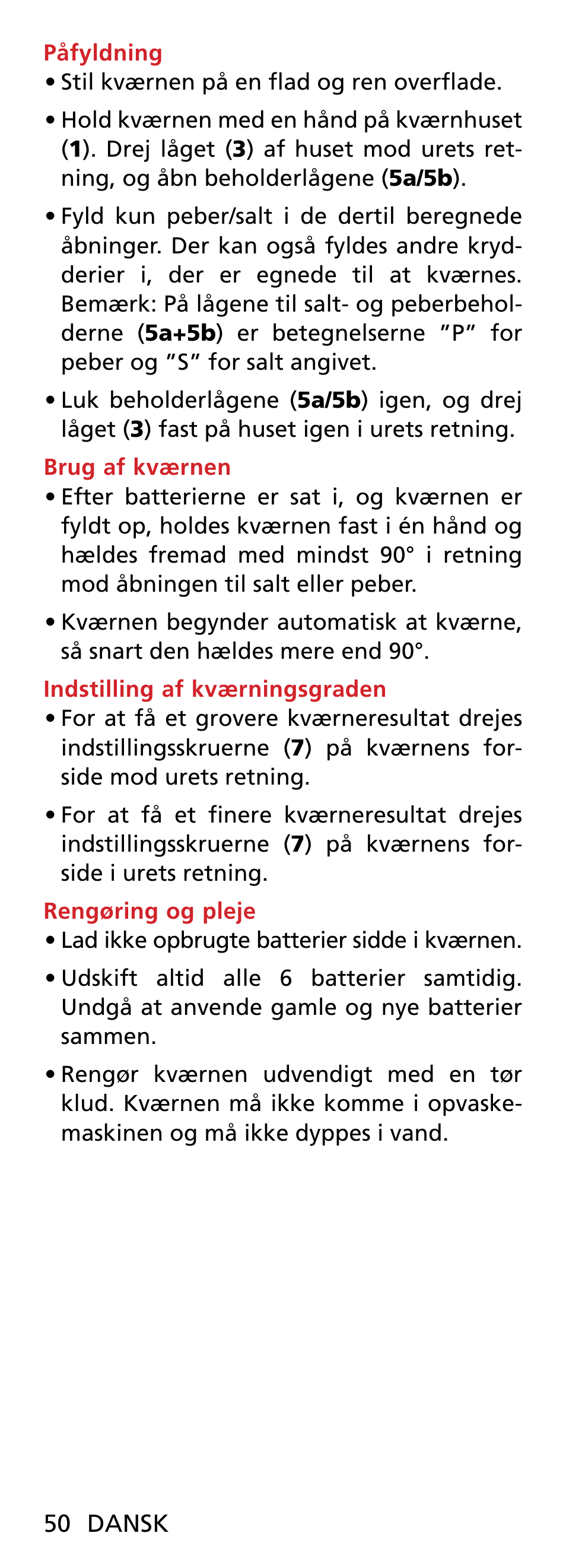 Bodum BISTRO 11348 User Manual | Page 17 / 41