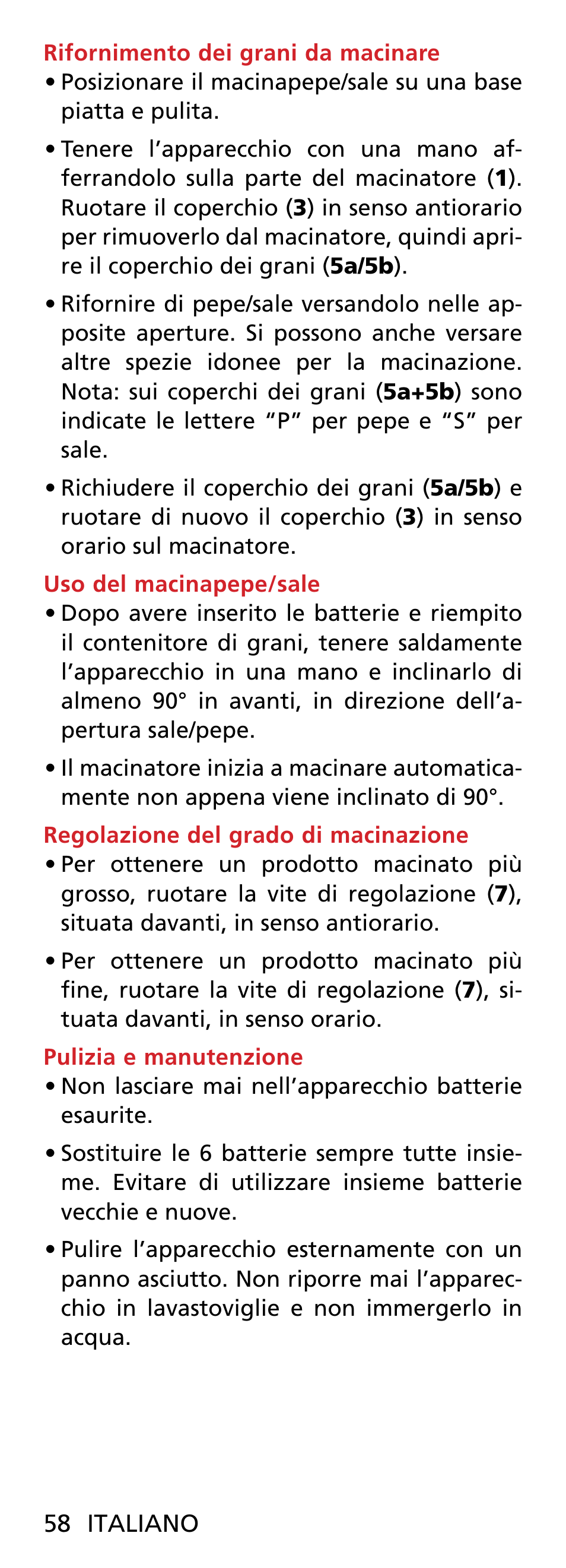 Bodum BISTRO 11348 User Manual | Page 25 / 41