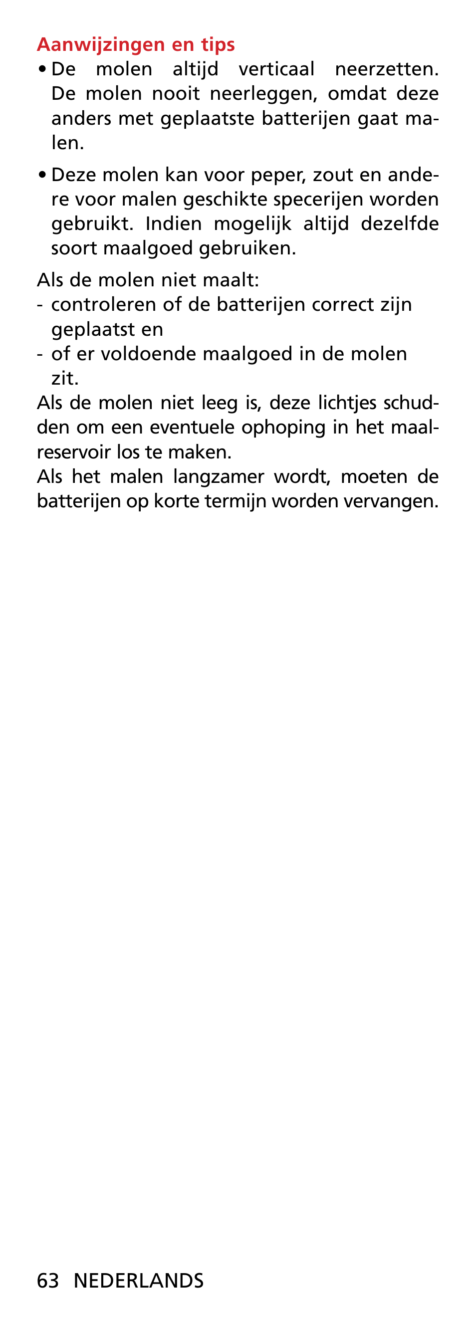 Bodum BISTRO 11348 User Manual | Page 30 / 41