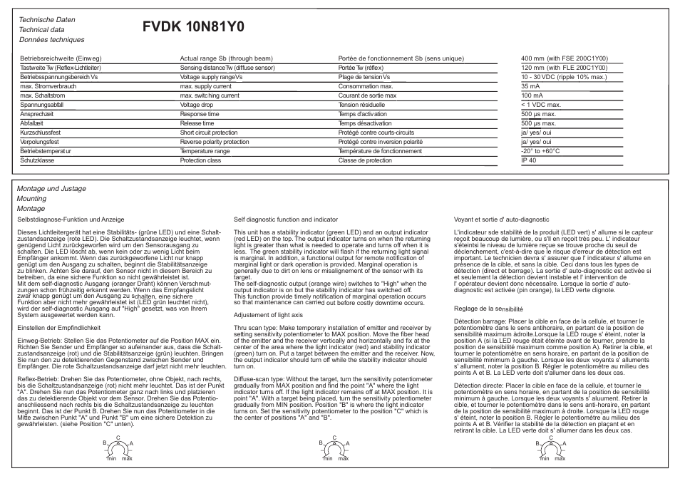 Baumer FVDK 10N81Y0 User Manual | Page 2 / 2