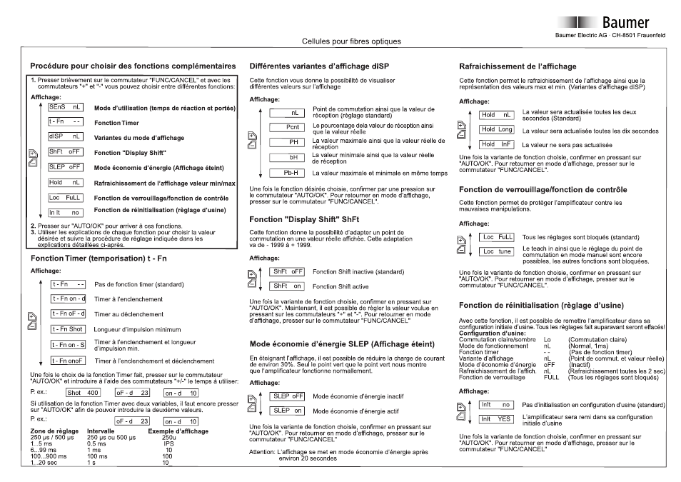 Baumer FVDK 10N67YR User Manual | Page 8 / 9