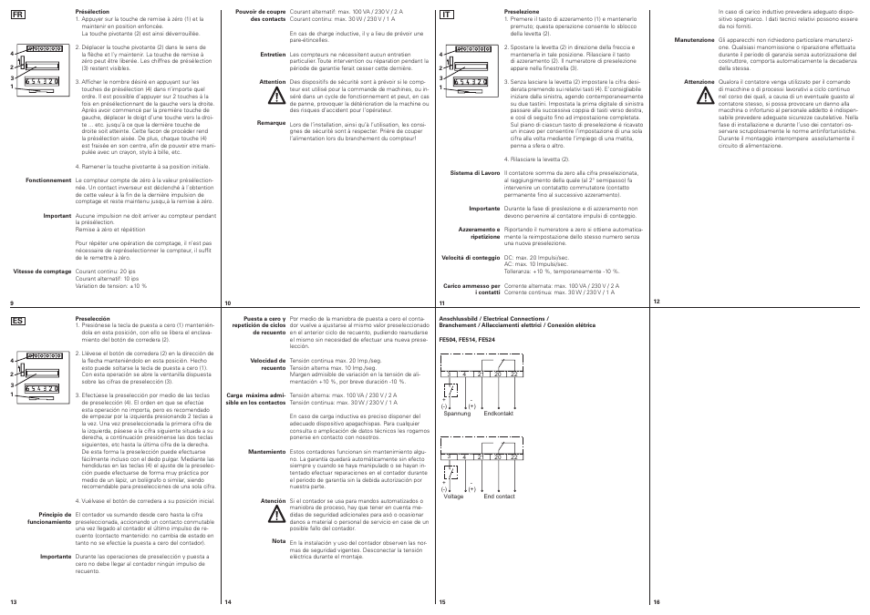 Baumer FE524 User Manual | Page 2 / 2