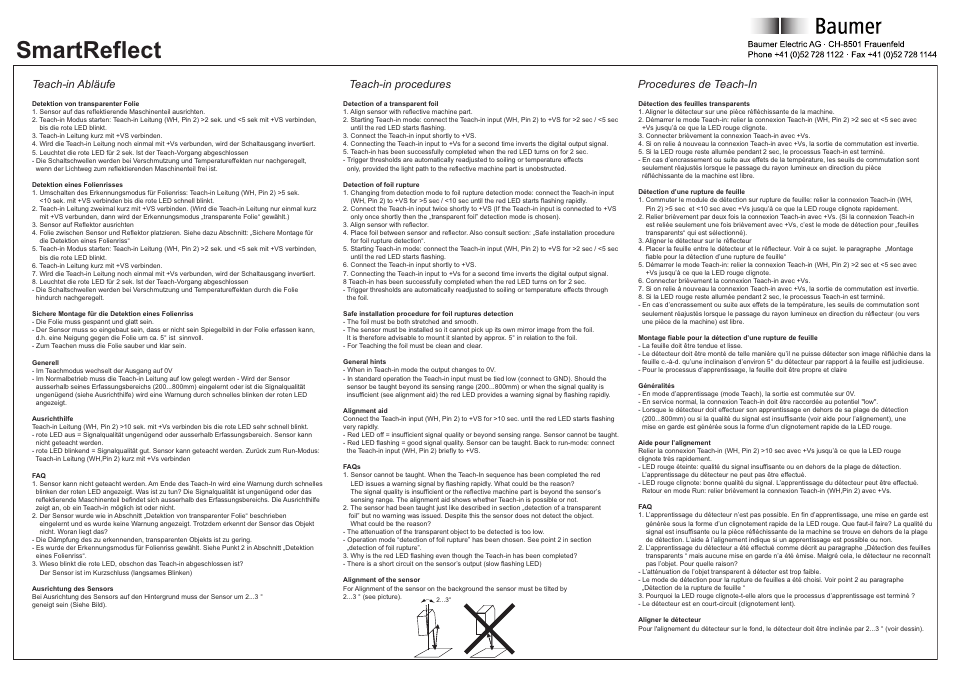 Smartreflect | Baumer FNDR 14G6903/S14/IO User Manual | Page 3 / 3