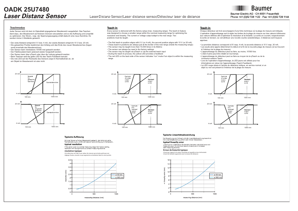 Baumer OADK 25U7480 User Manual | Page 3 / 5