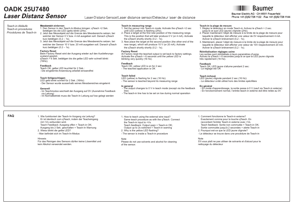 Baumer OADK 25U7480 User Manual | Page 4 / 5