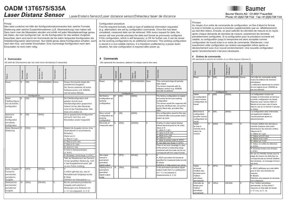 Baumer OADM 13T6575/S35A User Manual | Page 4 / 8