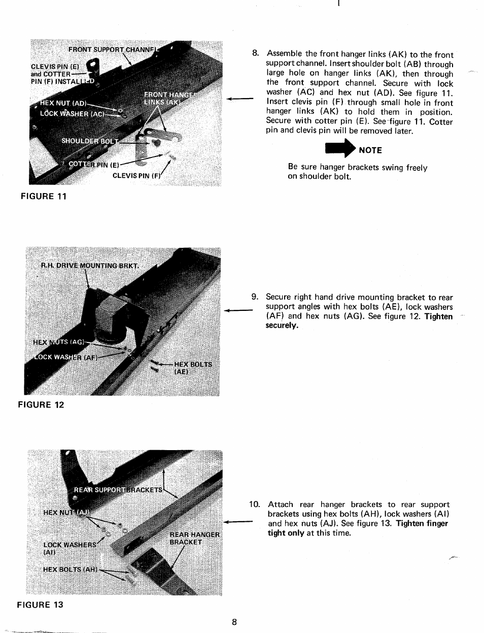 Bolens 19967-1 User Manual | Page 8 / 22