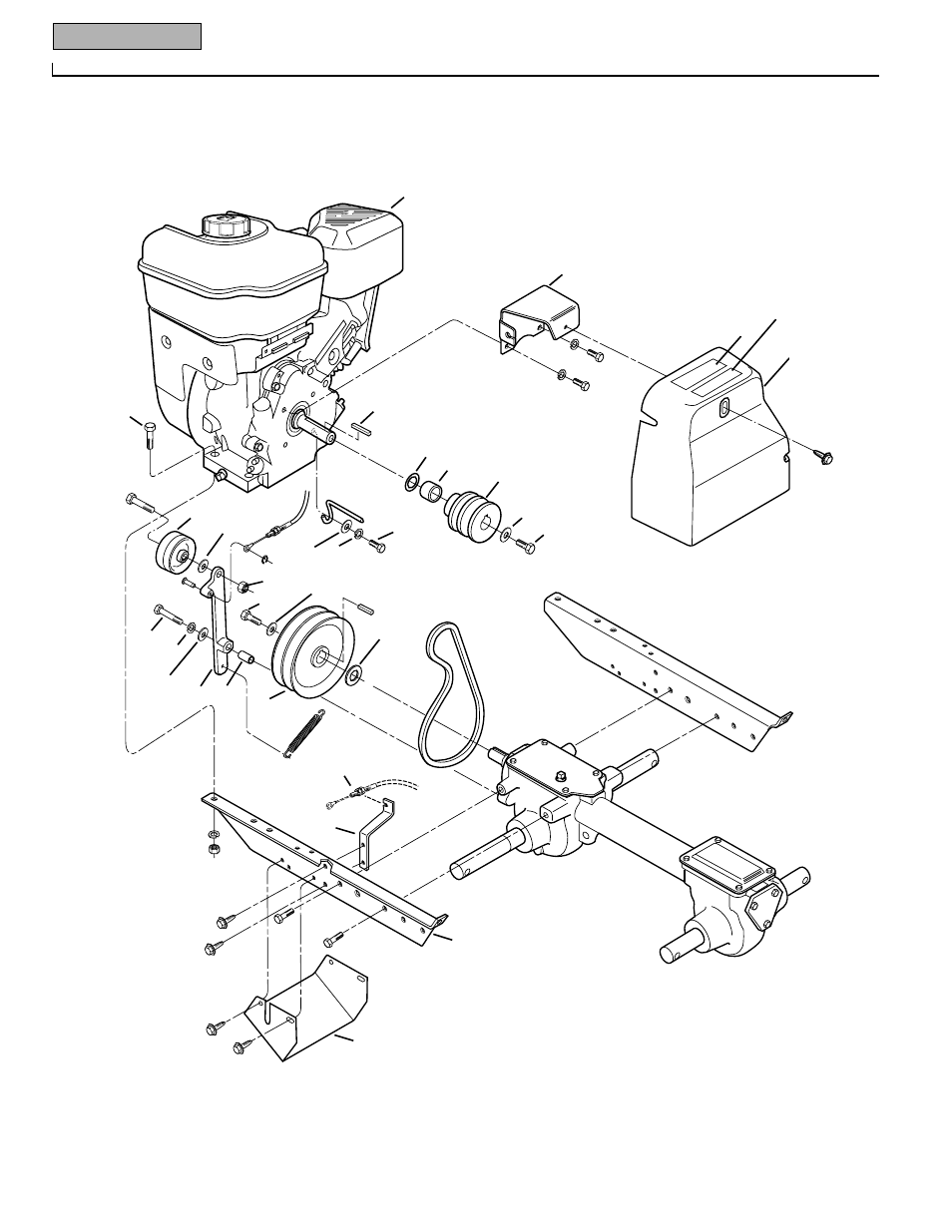 Parts list | Bolens 12229 User Manual | Page 28 / 32