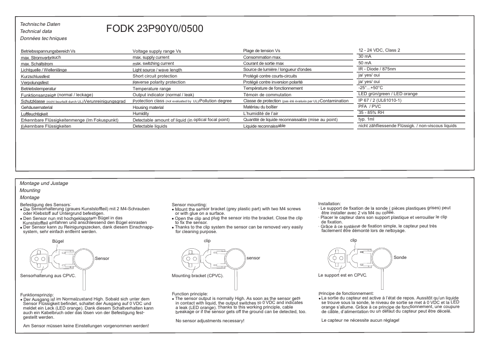 Baumer FODK 23P90Y0/0500 User Manual | Page 2 / 2