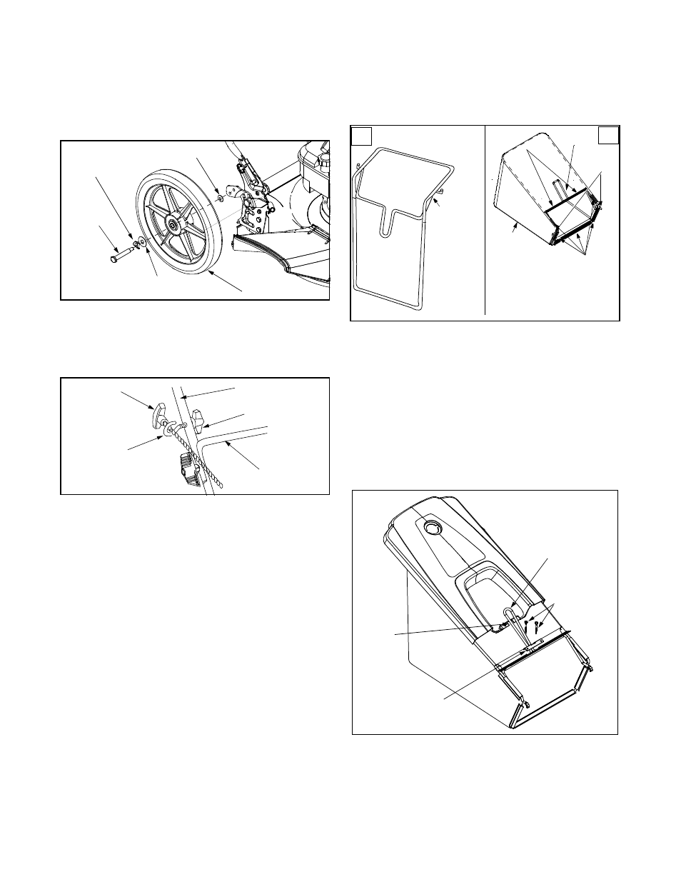 Grass catcher assembly | Bolens 546 User Manual | Page 8 / 20