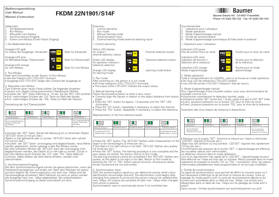 Baumer FKDM 22N1901/S14F User Manual | Page 3 / 4