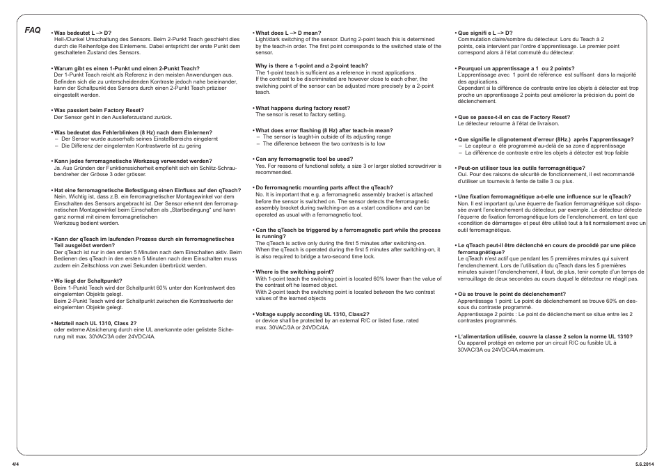 Baumer O500.ZR-GW1T.72CU User Manual | Page 4 / 4