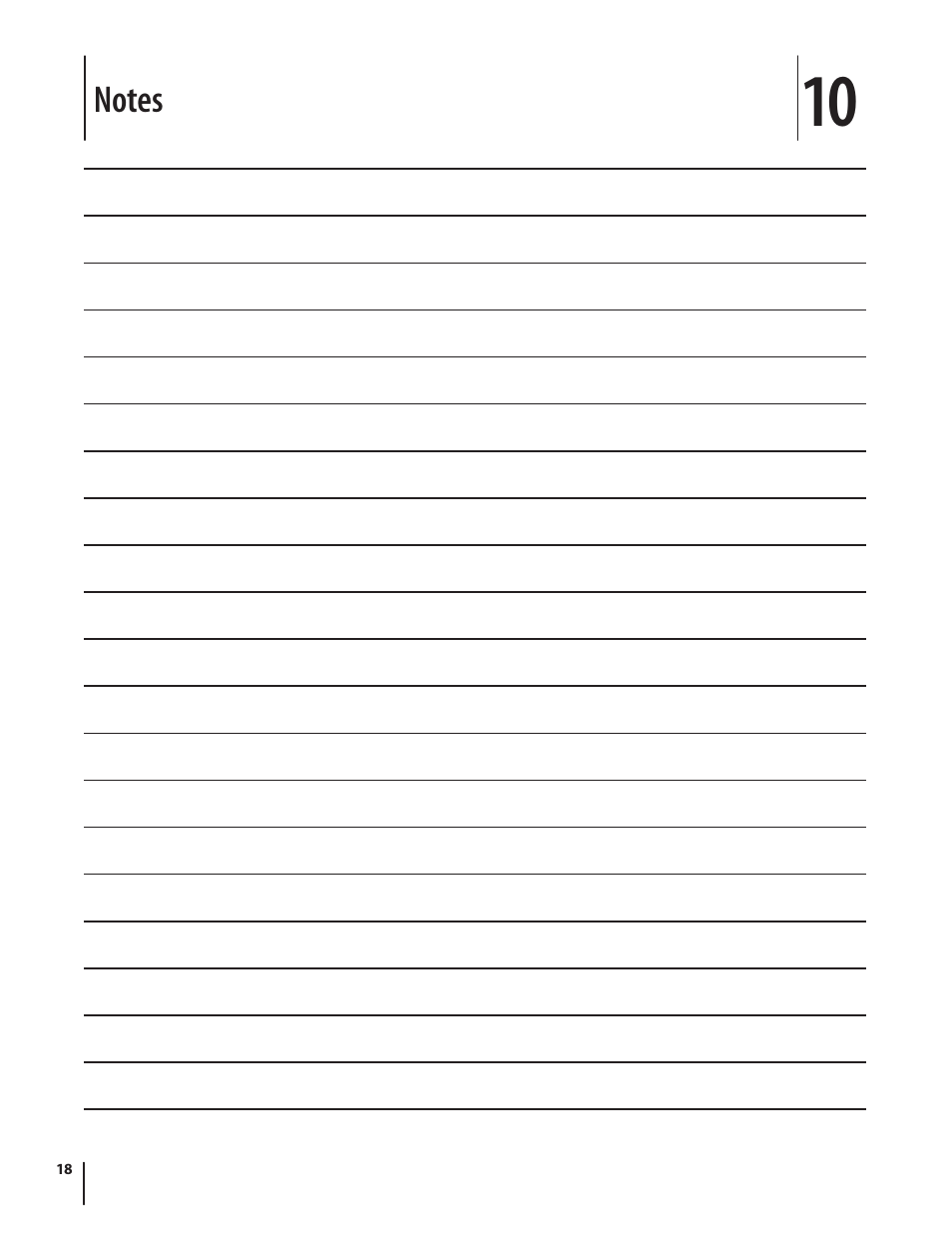 MTD 410 Series User Manual | Page 18 / 20