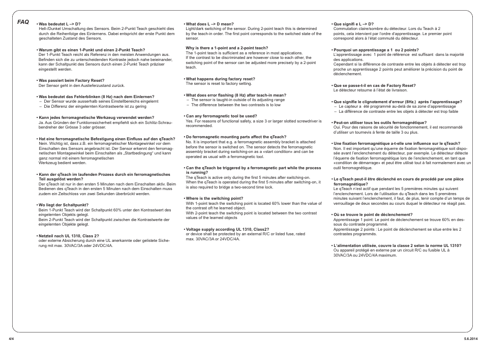 Baumer O300.ZR-GW1T.72CU User Manual | Page 4 / 4