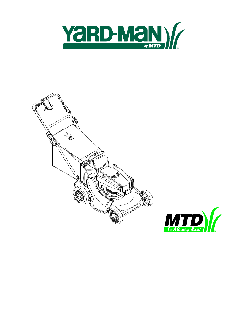 MTD Self-Propelled Mower 979 User Manual | 24 pages