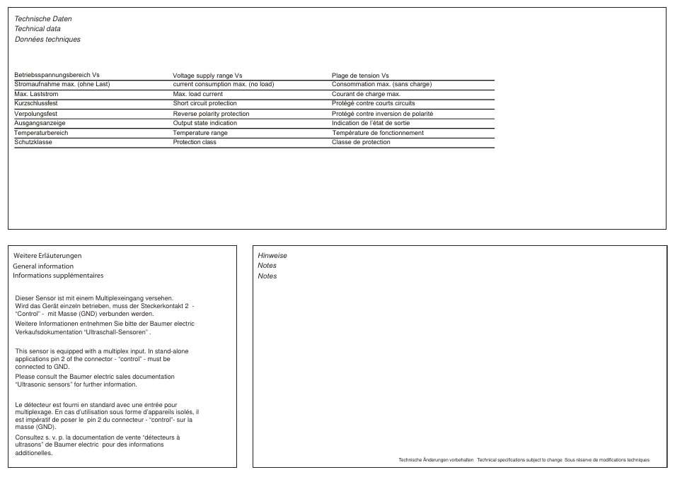 Baumer UNDK 20P7803/S35A User Manual | Page 2 / 2