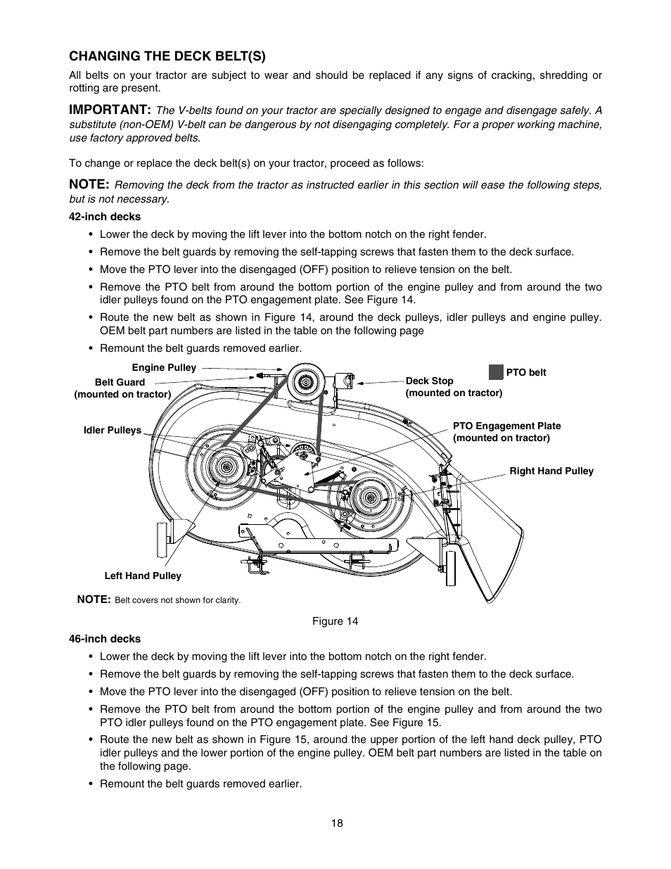 MTD Automatic Lawn Tractor 607 User Manual | Page 18 / 44