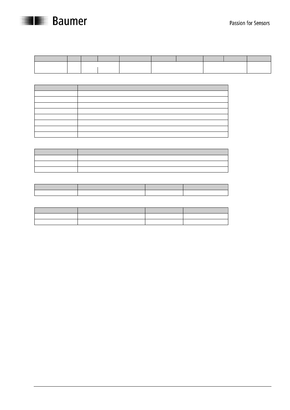 Emergency service | Baumer G1-G2-G0-GE-GB-GXxxx User Manual | Page 13 / 52