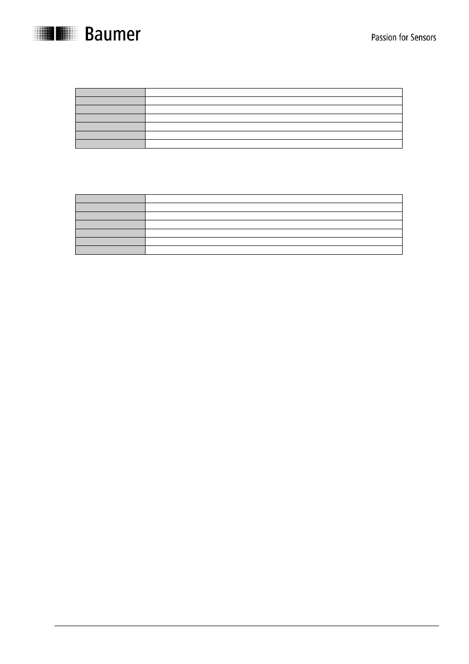 Baumer G1-G2-G0-GE-GB-GXxxx User Manual | Page 27 / 52