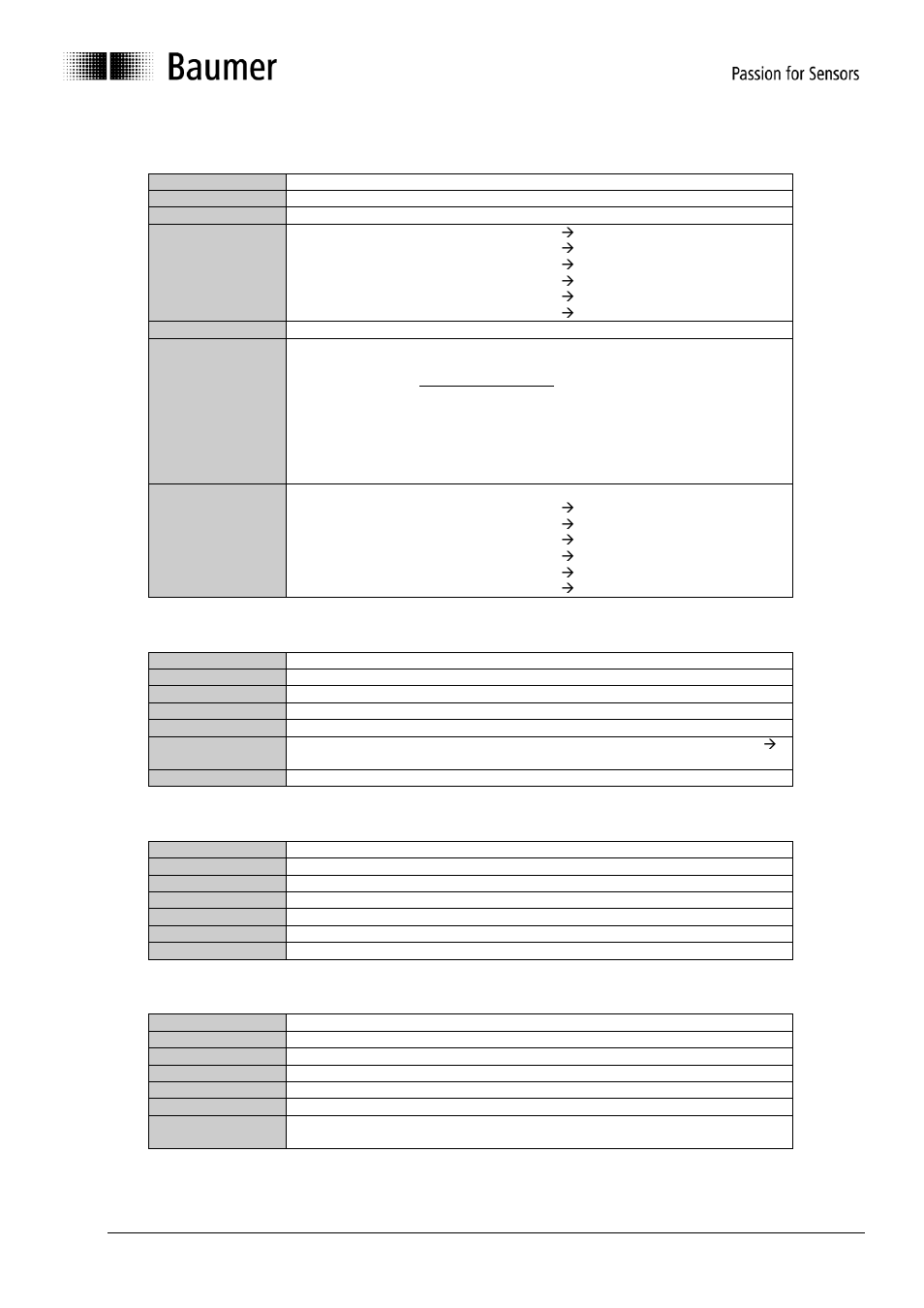 Baumer G1-G2-G0-GE-GB-GXxxx User Manual | Page 36 / 52