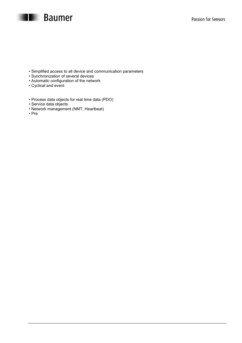 Canopen | Baumer G1-G2-G0-GE-GB-GXxxx User Manual | Page 8 / 52