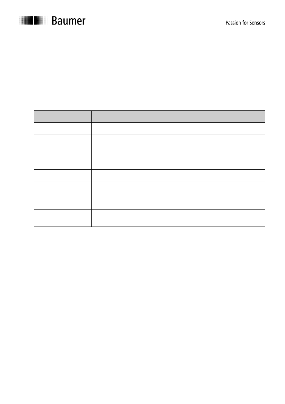 Configuration | Baumer G1-G2-G0-GE-GB-GXxxx User Manual | Page 13 / 26