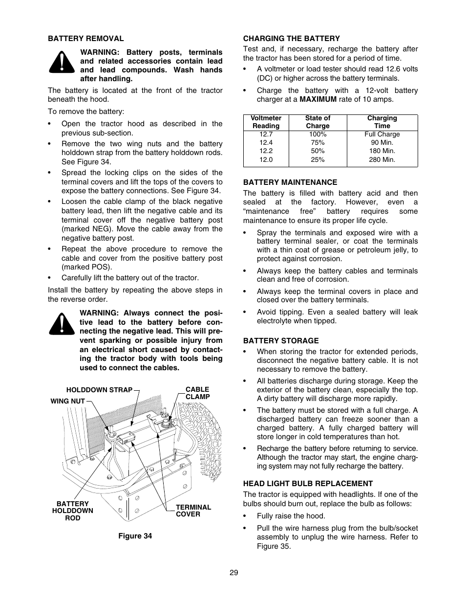 Cub Cadet 5264D User Manual | Page 29 / 48