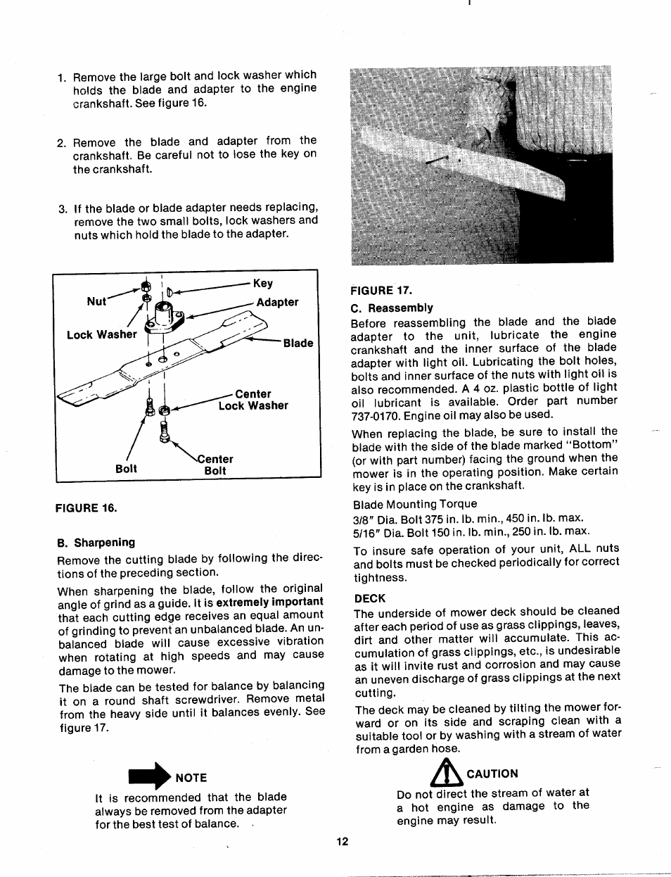 Bolens 111-064A User Manual | Page 12 / 18