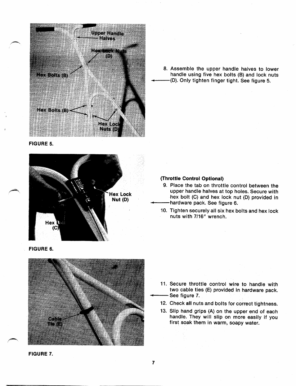 Bolens 111-064A User Manual | Page 7 / 18