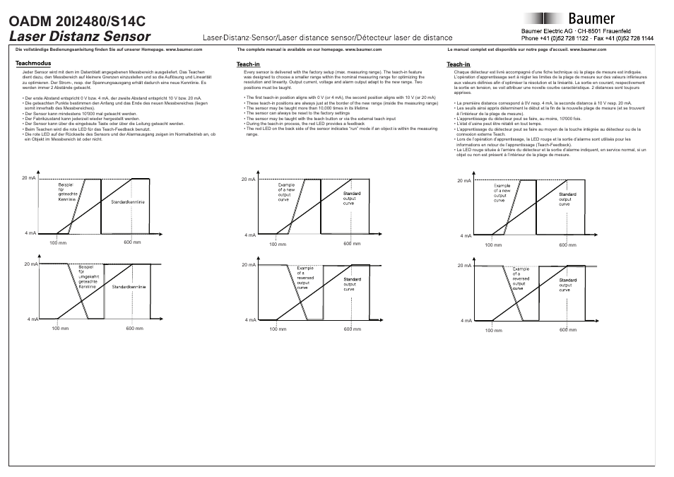 Baumer OADM 20I2480/S14C User Manual | Page 3 / 4