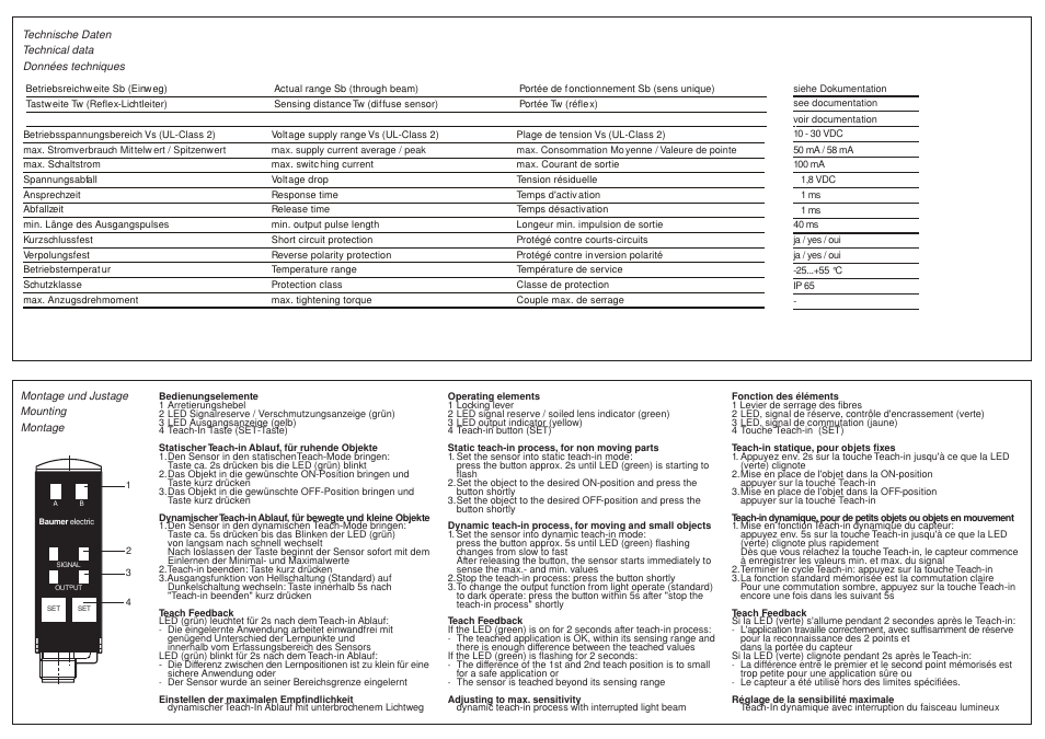 Baumer FVDK 22P6501/S14C User Manual | Page 2 / 2