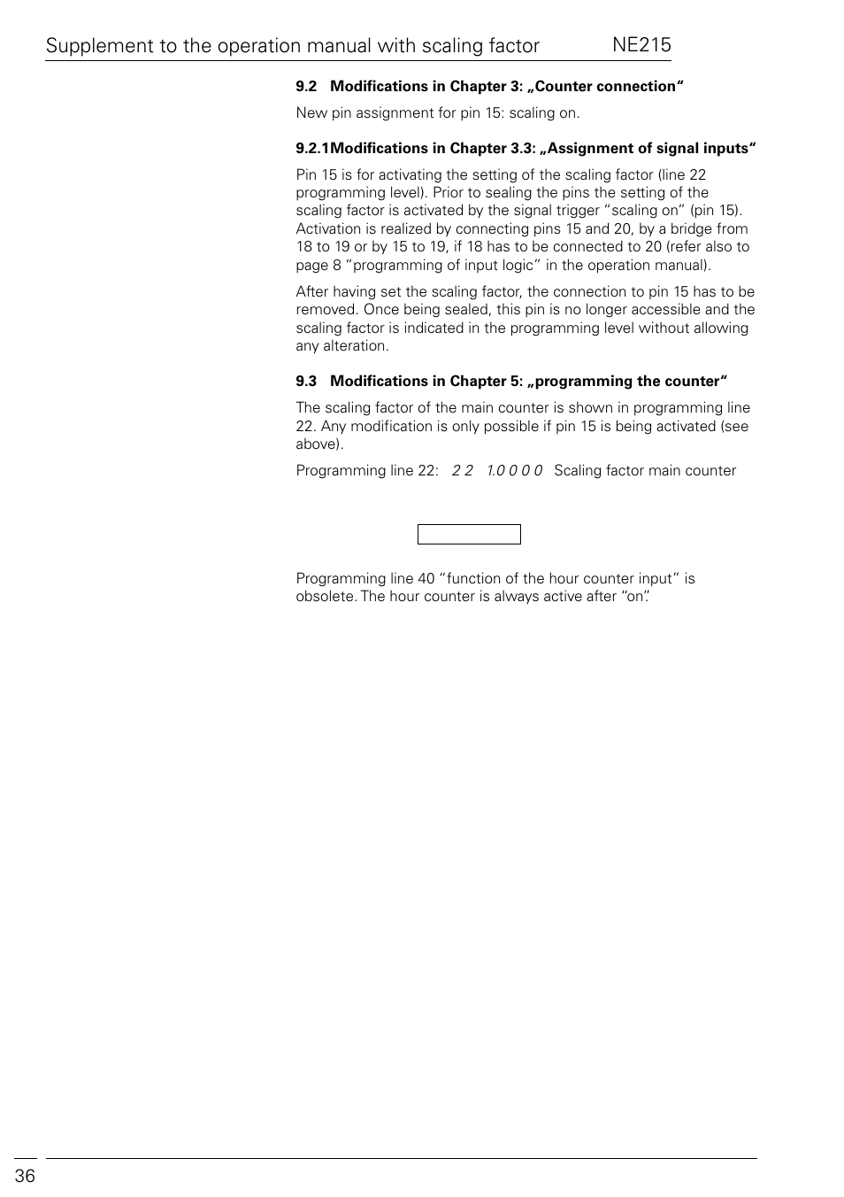 Ne215 | Baumer NE215 User Manual | Page 36 / 40