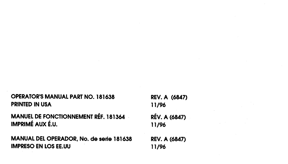 Bolens TB720r User Manual | Page 10 / 10