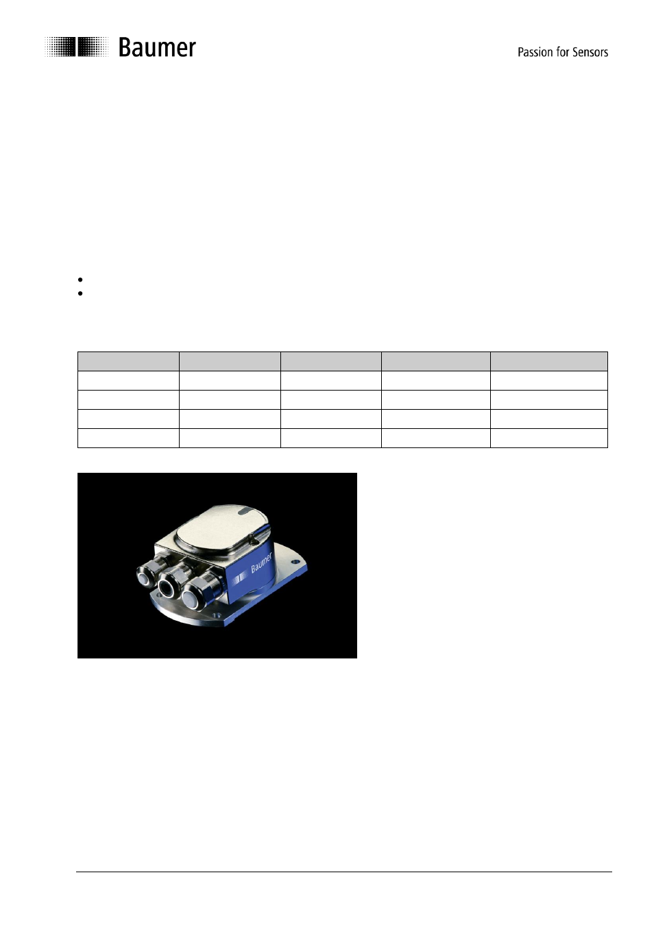 Introduction, Scope of delivery, Product assignment | Baumer GNAMG User Manual | Page 3 / 41